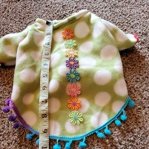 Fleece dog sweater